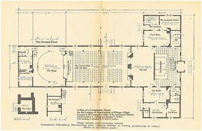 Cultural sustainability and Estonian community houses